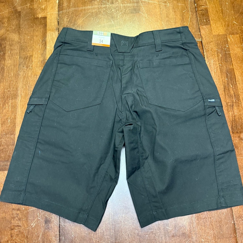 New 5.11 Tactical Apex Shorts Mens 34 Black Flex-Tac Cargo Utility Ripstop 73327 - Picture 8 of 10